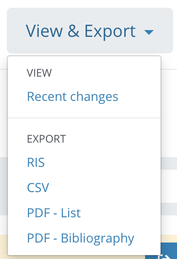 How to export a reading list as a RIS file – Talis Aspire